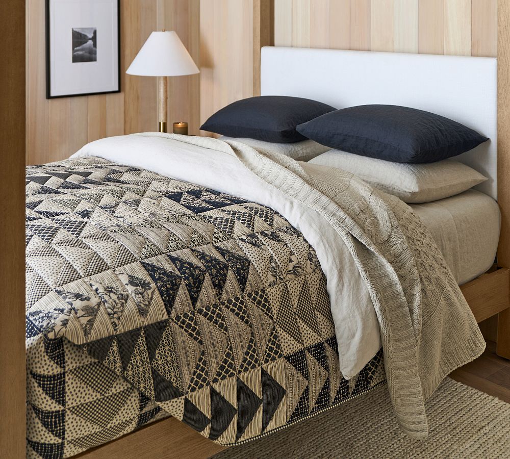 Sawyer Handcrafted Reversible Quilt &amp; Shams