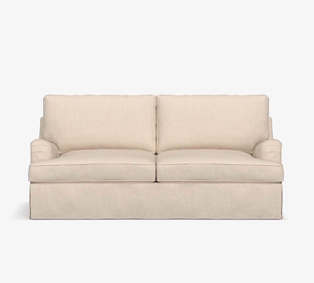 PB English Arm Slipcovered Sofa (66&quot;&ndash;91&quot;)