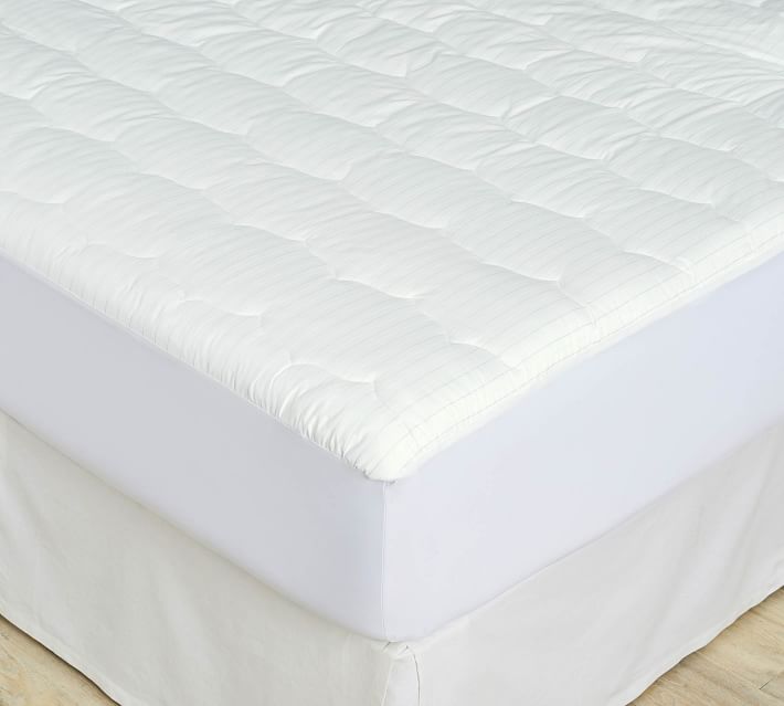 HydroCool® Moisture Wicking Down Alternative Mattress Pad | Pottery Barn