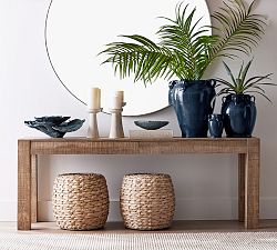 Palisades Reclaimed Wood Console Desk (80") | Pottery Barn