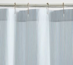 Wheaton Striped Organic Shower Curtain