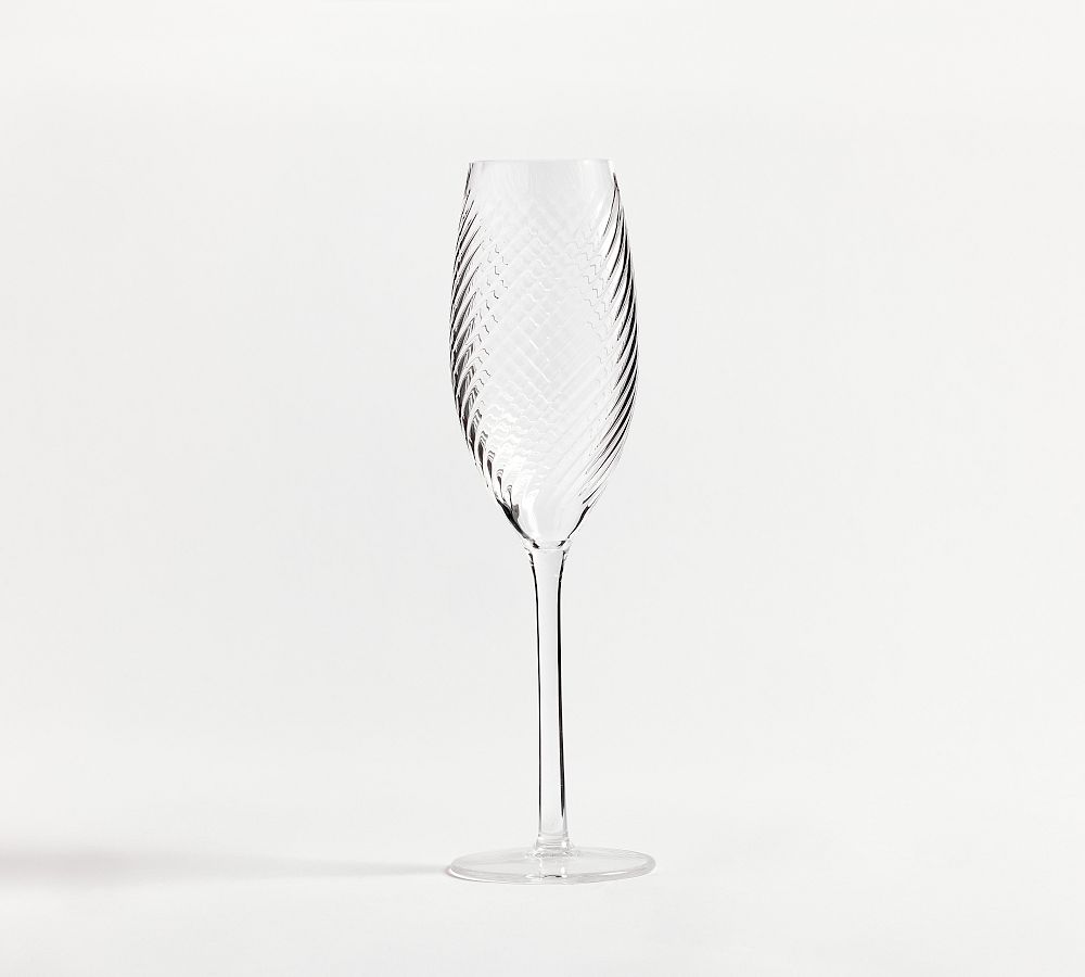 Monique Lhuillier Campania Outdoor Champagne Flutes - Set of 4