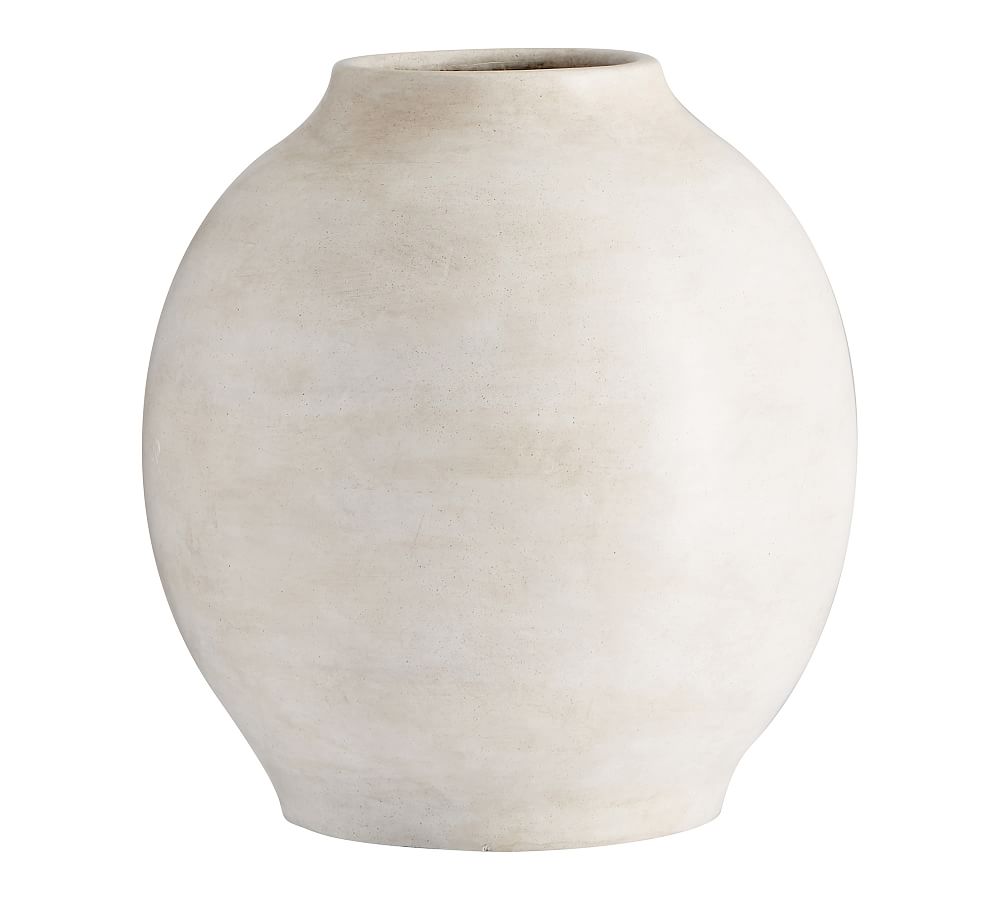 Pottery Barn Quin Handcrafted Ceramic Vases - Medium 8.75"H