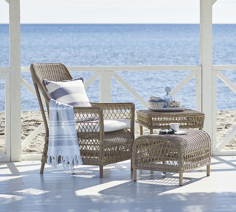 Dawn Alu-Rattan Outdoor Lounge Chair