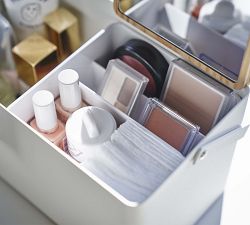 Yamazaki Makeup Organizer With Mirror