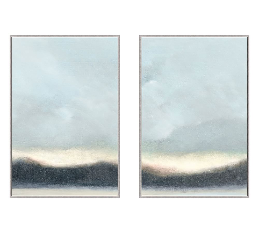 Distant Dusk Framed Wall Art Prints