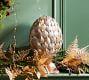 Galvanized Outdoor Artichoke Decorative Object - 17&quot;H