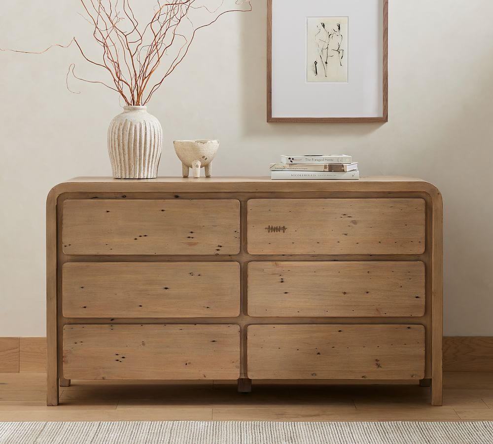 Bedford Reclaimed Wood 6-Drawer Dresser (59&quot;)