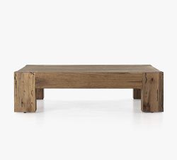 Fia Square Coffee Table (40"- 55") | Pottery Barn