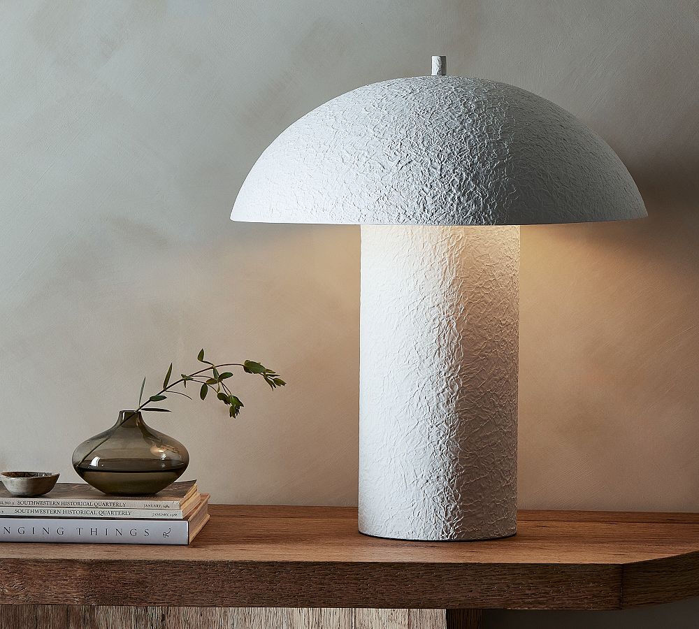 Olive Ceramic Table Lamp (21&quot;)