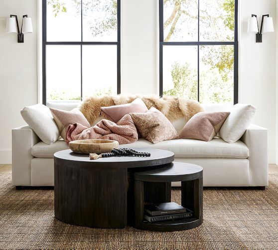 Folsom Round Nesting Coffee Table