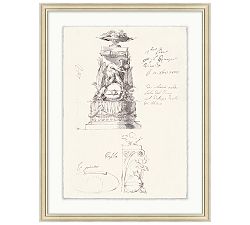 Sculpture Design Framed Print