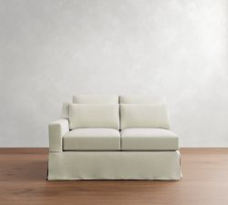 Build Your Own York Slope Arm Deep Seat Slipcovered Sectional