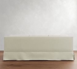 York Square Arm Slipcovered Sofa (60&quot; - 108&quot;)