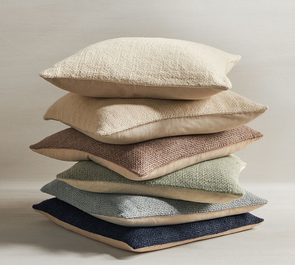 Faye Linen Textured Pillow