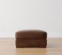 Turner Leather Ottoman