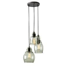 Paxton Outdoor Glass 3 Multi-Light Pendant (13&quot;)