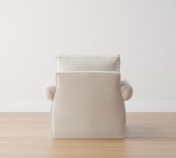 Pearce Roll Arm Swivel Chair