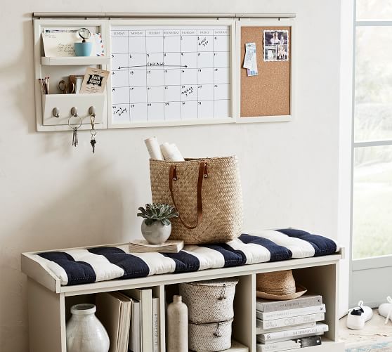 Daily Organization System Hanging Shelf with Hooks Pottery Barn