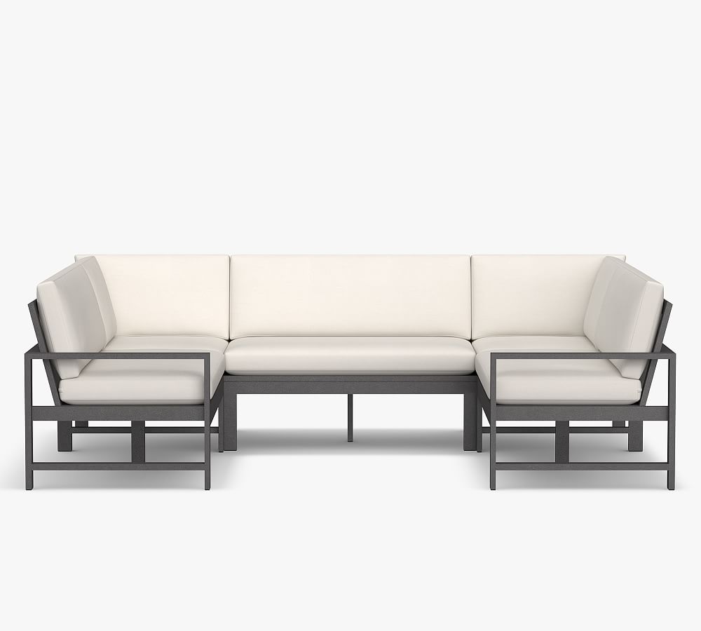 Indio Metal 5-Piece Loveseat Outdoor Sectional (105&quot;)