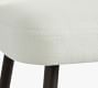 Wingback Upholstered Stool