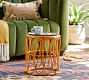 Riley Rattan Accent Table