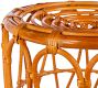 Riley Rattan Accent Table