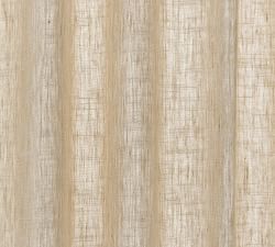 Emery Border Linen Curtain