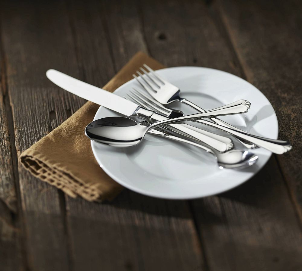 Oneida Juilliard 20Piece Flatware Set Pottery Barn