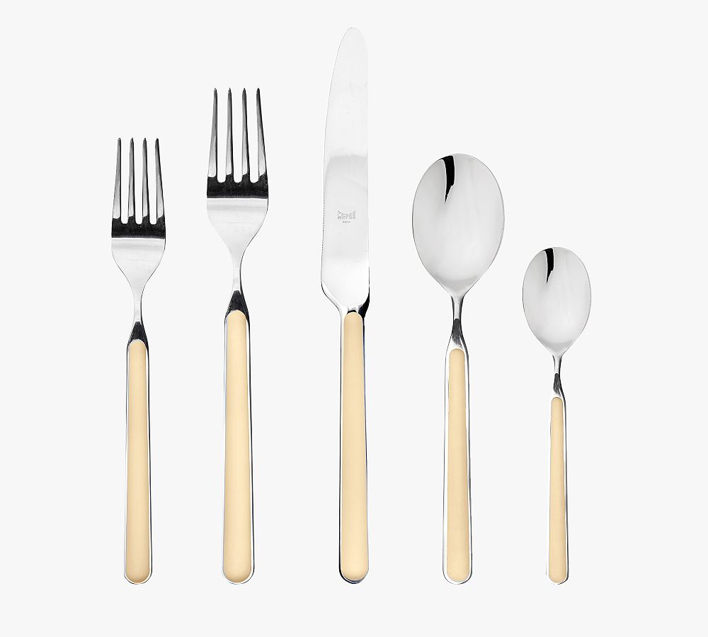 Fantasia Italian Color Handled Flatware Sets