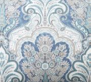 Jordana Blue Paisley Cotton King/Cal. King Duvet Cover