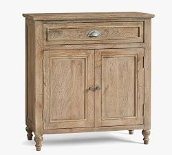 Astoria Mango Wood Storage Cabinet, Rosedale Brown