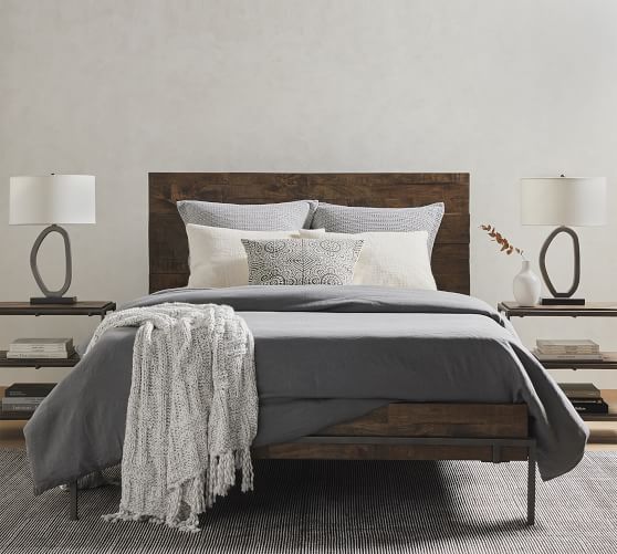 Barton Platform Bed | Pottery Barn