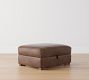 Turner Leather Storage Ottoman