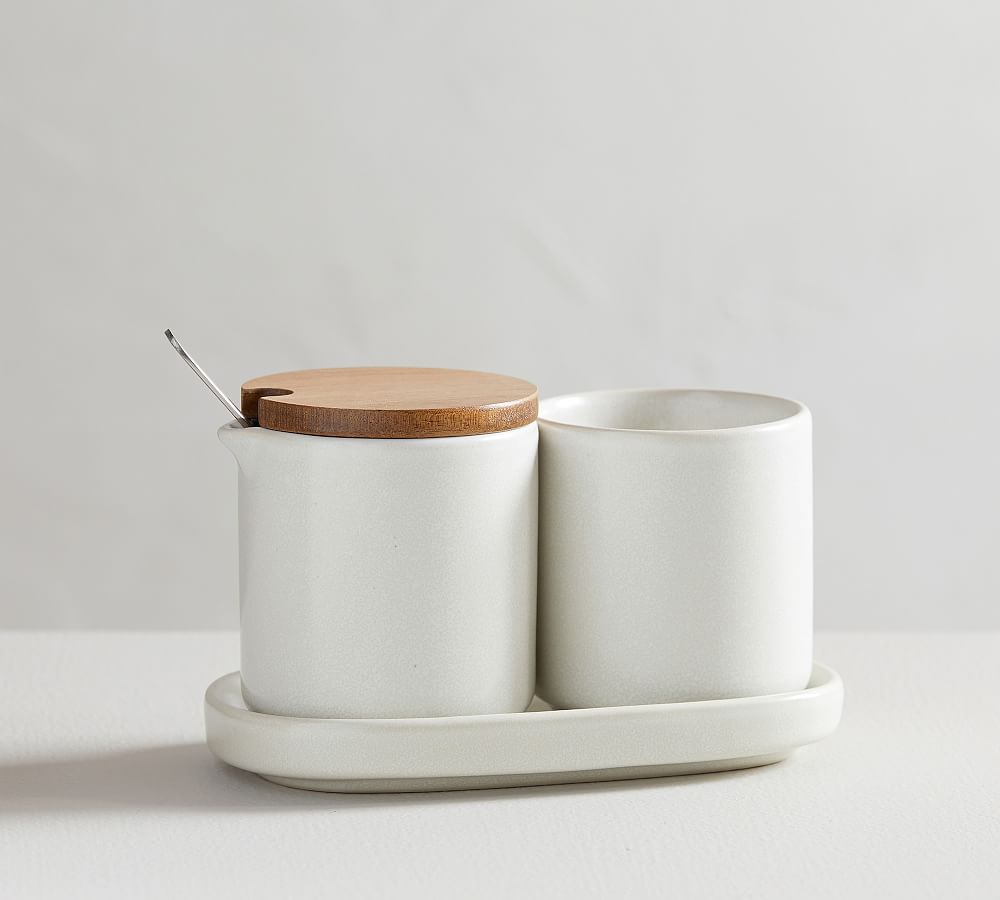 Mason Stoneware Cream & Sugar Set