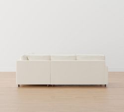 PB Comfort Square Arm 3-Piece L-Shaped Sectional (106&quot;)