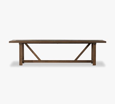 Imani Reclaimed Teak Outdoor Dining Table | Pottery Barn