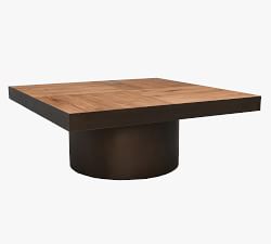 Jarod Reclaimed Wood Square Coffee Table