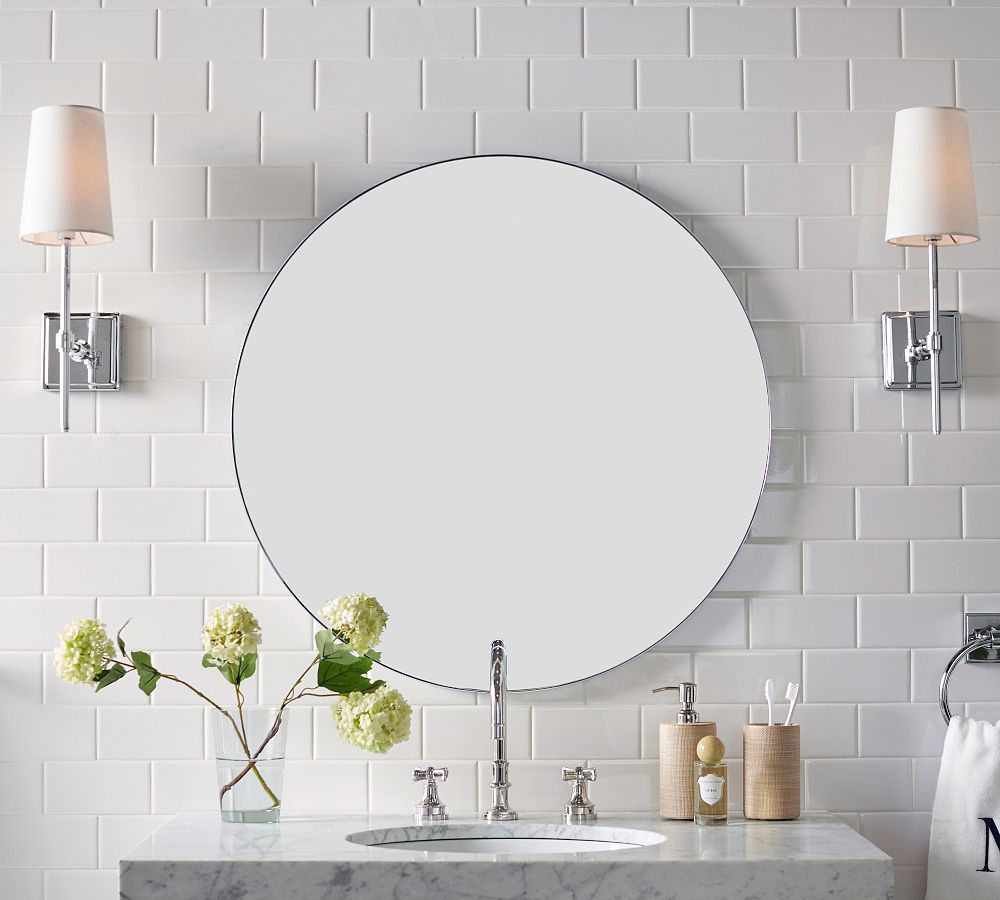 Blake Round Mirror | Pottery Barn