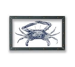 Crab Framed Acrylic Print