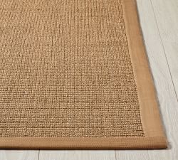 Color-Bound Earth Sisal Rug