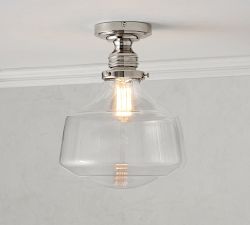 Schoolhouse Glass Flush Mount (11&quot;)