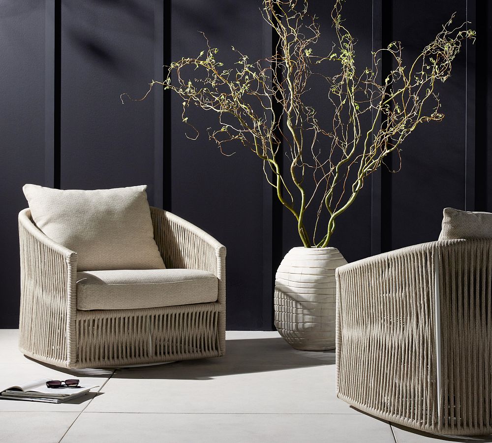 Darley Outdoor Swivel Armchair