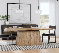 Ivy Square Reclaimed Pine Wood Dining Table