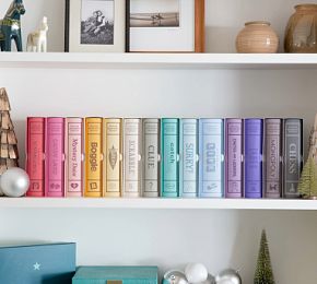 Vintage Bookshelf Collection 15-Pack