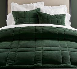 Palmer Velvet Comforter Sham