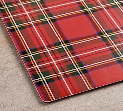 Stewart Plaid Cork Placemats - Set of 4