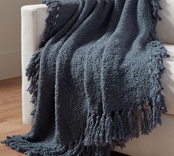 Dreamy Handwoven Fringe Throw