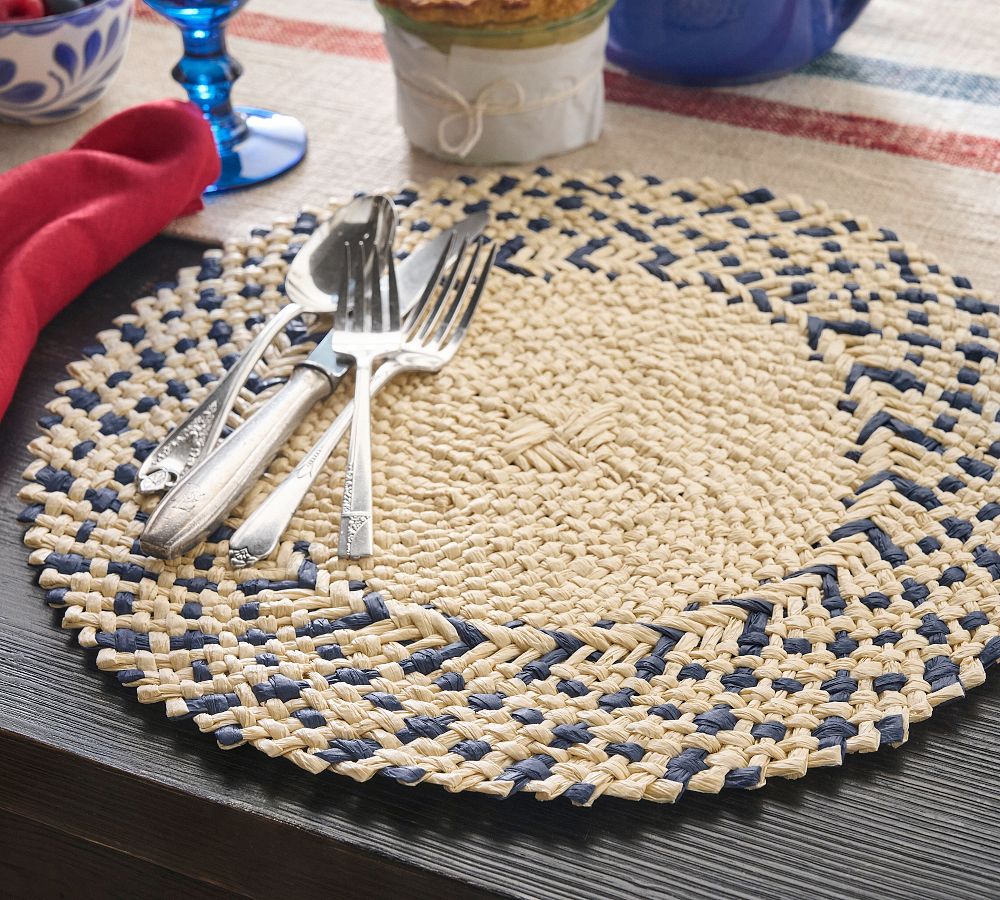 Sawyer Woven Placemats | Pottery Barn