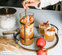 Bleecker Glass Bar Tray